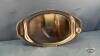 METAL TRAY WITH (4) WISKEY GLASSES - 6