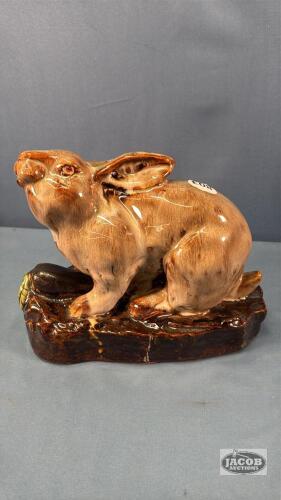 CERAMIC RABBIT FIGURE (SEE NOTE)