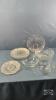 ASSORTED GLASS WARE LOT