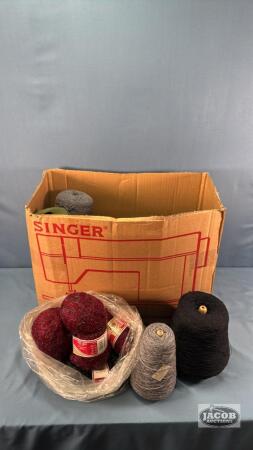 QUANTITY OF SEWING AND CRAFT MATERIALS