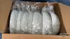 (8) WHITE WIG OR HAT STANDS - 4