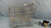 MINATURE 11IN LONG SHOPPING CART WITH CONTENTS - 6