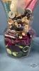(3) CONTAINTERS OF BUTTONS, THREAD AND MARBLES - 5