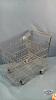 MINATURE 11IN LONG SHOPPING CART WITH CONTENTS - 8