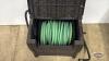 SUNCAST GARDEN HOSE REEL WITH RUBBER HOSE - 3