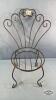 METAL CHAIR STYLE PLANT STAND - 2
