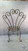 METAL CHAIR STYLE PLANT STAND - 4