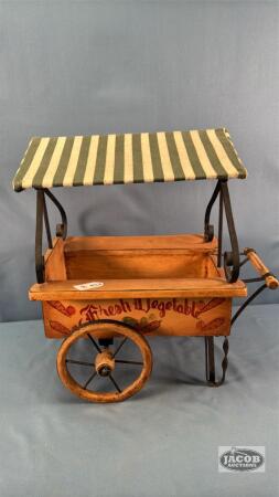 DECORATIVE WOODEN VEGETABLE STAND