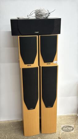 MISSION (5) SPEAKER SURROUND SOUND SYSTEM