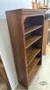 OAK VERNIER (5) SHELF BOOK CASE - 3