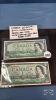(2) CAN. 1954 $1 BILLS