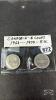 CAN. 1968 AND 1973 $1 COINS