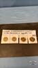 (4) CAN. COMMEMORATIVE $1 COINS