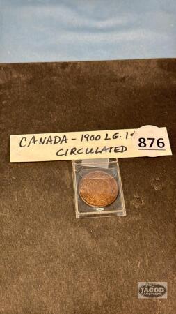 CAN. 1900 LG. PENNY