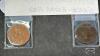(2) CAN. LARGE 1CENT - 5