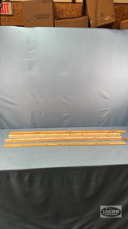 (4) METER / YARD STICKS