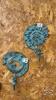 (2) TIN CANDLE HOLDERS