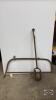 MANUAL POST HOLE AUGER WITH A RUSTY BOW SAW
