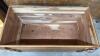 PINE BLANKET BOX (HINGED LID NEEDS RE-ATTATCHED) - 5