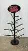 WOODEN SWIVAL ORNAMENT RACK MISSING (1) ARM - 3