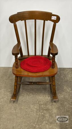 CHILDS WOODEN ROCKER