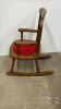 CHILDS WOODEN ROCKER - 3