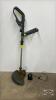YARD WORKS 20VOLT STRING TRIMMER WITH CHARGER