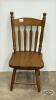 CHILDS WOODEN ARROW BACK CHAIR