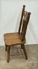 CHILDS WOODEN ARROW BACK CHAIR - 2