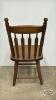 CHILDS WOODEN ARROW BACK CHAIR - 3