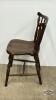 (1) SPINDLE BACK CHAIR - 3