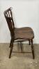 (1) SPINDLE BACK CHAIR - 5