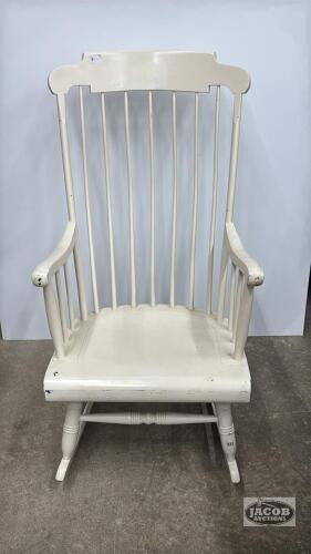 PAINTED BOSTON STYLE ROCKER