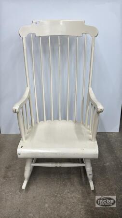 PAINTED BOSTON STYLE ROCKER