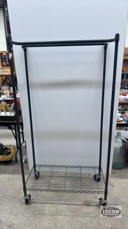ROLLING CLOTHES RACK