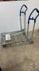 IKEA METAL CART WITH (4) SWIVEL CASTERS - 3