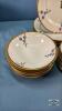 SELECTION OF DISHES HAND PAINTED BY EVA HILLIARD - 6