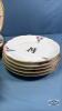 SELECTION OF DISHES HAND PAINTED BY EVA HILLIARD - 10