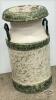 PAINTED MILK CAN - 5