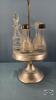 CASTER STAND WITH (5) MIX MATCHED BOTTLES - 3