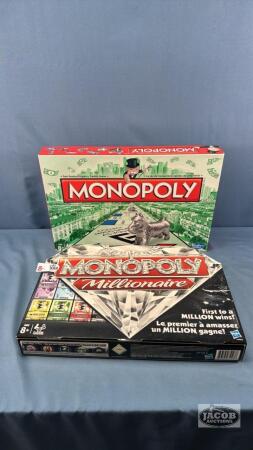 (2) MONOPOLY GAMES