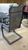OUTDOOR METAL PATIO TABKE WITH (6) CHAIRS - 6