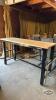 HUSKEY WORK BENCH WITH ADJUSTABLE HIGHT
