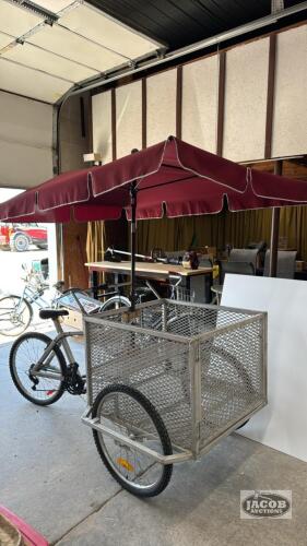 STREET VENDER STYLE 3 WHEEL BICYCLE