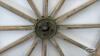 (2) 47IN WOODEN SPOKE WHEELS - 3