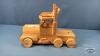 WOODEN 8IN LONG HIGHWAY TRACTOR - 2