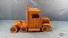 WOODEN 14IN LONG HIGHWAY TRACTOR - 5
