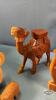 QANTITY OF WOODEN ANIMAL FIGURES - 8