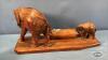 ELEPHANT ORNAMENT WITH A FREE STANDING 4IN FIGURE - 4