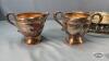 10IN ANCHOR GLASS PIE PLATE IN SILVER PLATE STAND - 6